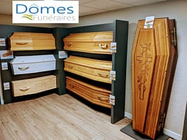 Cercueil inhumation crémation Articles funéraires - Dômes funéraires - Chamalières