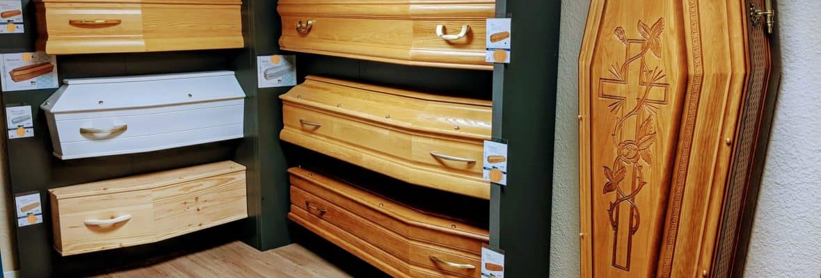 Cercueil inhumation crémation Articles funéraires - Dômes funéraires - Chamalières